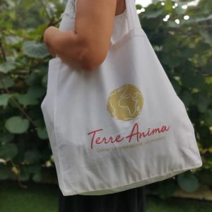 Sac en tissu<br/>grand modèle