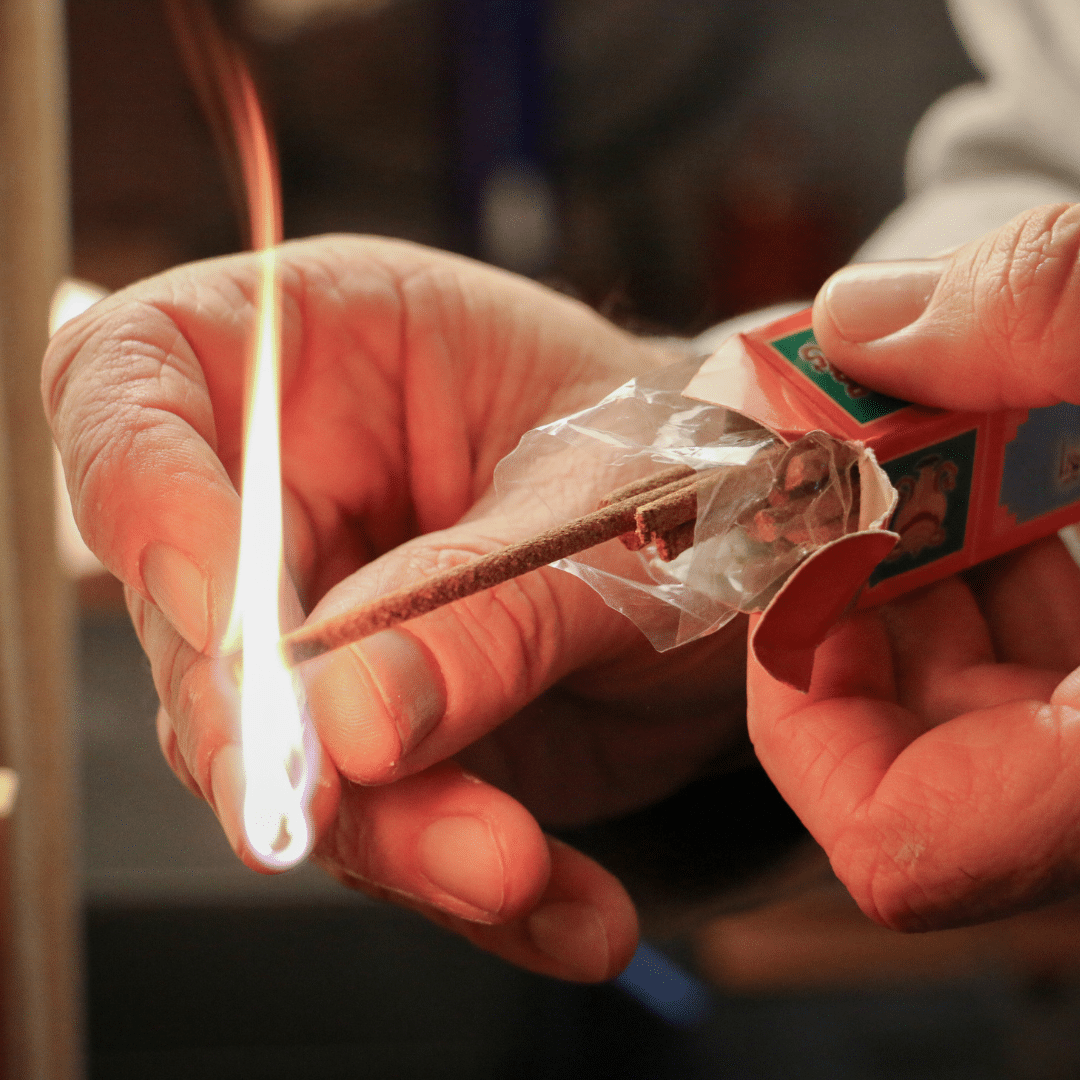 Encens tibetain 4 Lorine Schaeffer